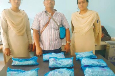 लो अब थाना हरदीबाजार द्वारा वाहन चेकिंग पॉइंट पर 15.087 किलो ग्राम कीमती करीब 1050000 रुपए का जप्त*