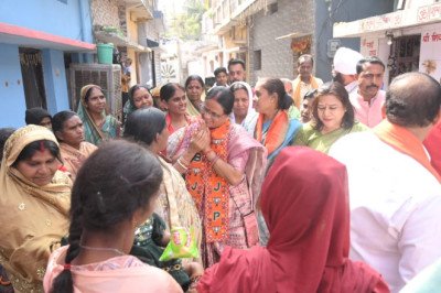 कांग्रेस के 10 साल पर भारी विष्णुदेव सरकार के सिर्फ 10 महीने: भाजपा महापौर प्रत्याशी संजूदेवी राजपूत*