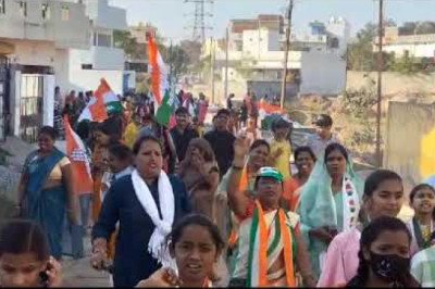 कोरबा में माधुरी प्रदीप राय जायसवाल की महारैली, पूरे वार्ड में मांगे वोट