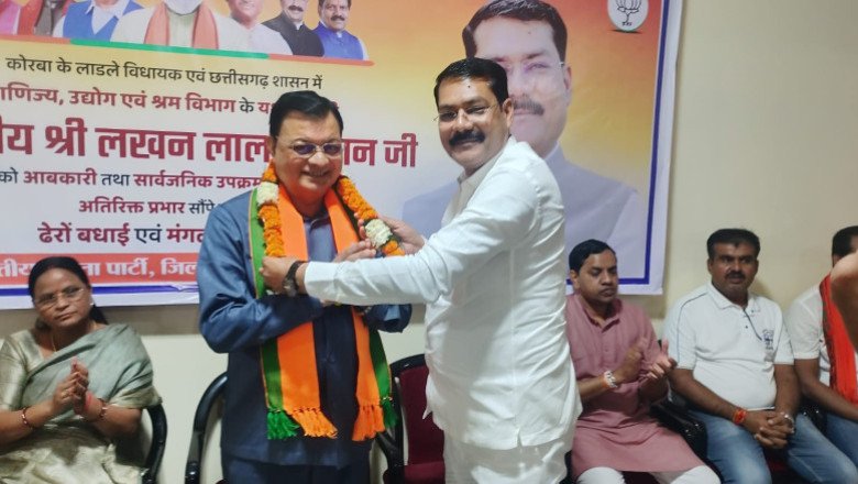 कोरबा न्यूज़,,,भाजपा जिला अध्यक्ष के नेतृत्व में कैबिनेट मंत्री का जगह-जगह हुआ भव्य स्वागत