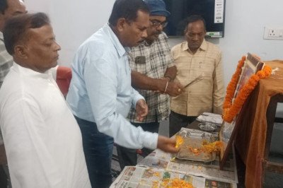 वरिष्ठ पत्रकार और समाजसेवी स्वर्गीय जसराज जैन को सियान सदन में दी गई श्रद्धांजलि