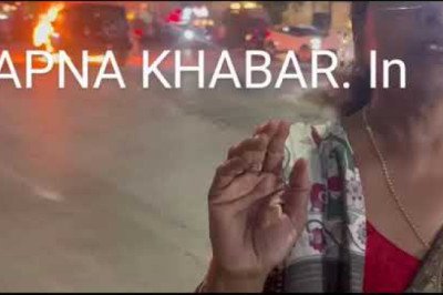 देखिये विडियो,,,अग्रसेन चौक पर चलती थार कार में अचानक  लगी आग, बाल-बाल बचे प्रॉपर्टी डीलर और उसका