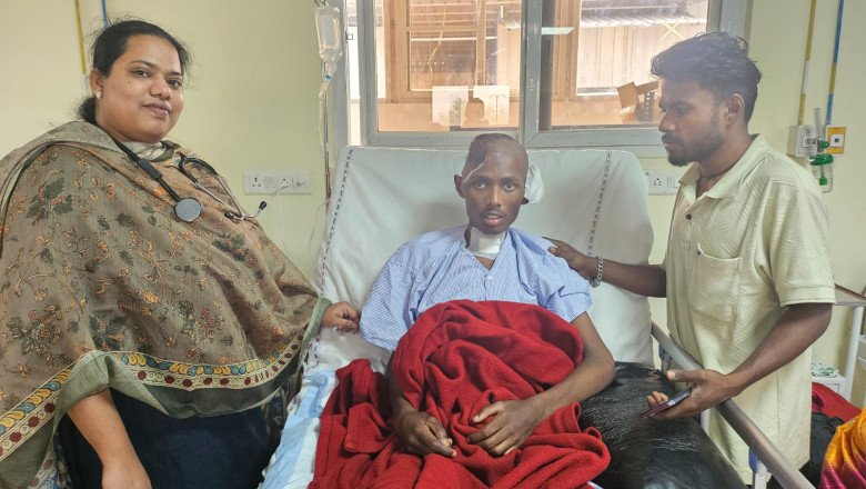 गंभीर सड़क हादसे में घायल युवक को मिला नया जीवन