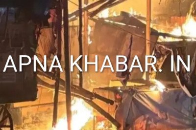 बिग बिग ब्रेकिंग कोरबा,,,,मुड़ापार बाजार के पास आग लगने से फुटपाथ की एक दुकान जलकर हुईं खाक..